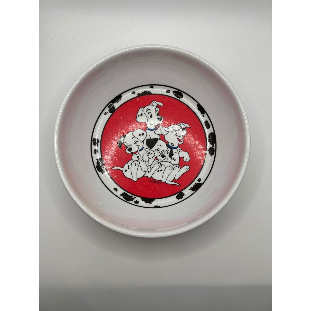 Disney's 101 Dalmatians Vintage Zak Designs Melamine Bowl 1990s Dogs Rare